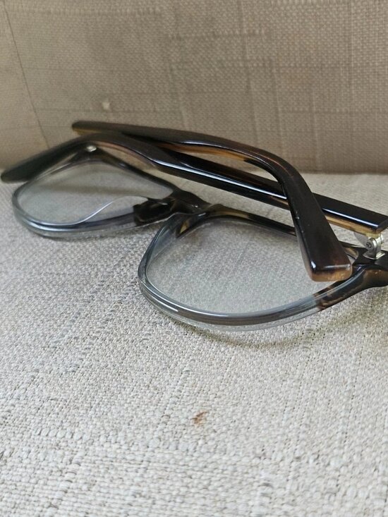 Warby Parker Eyeglasses Frame Brown/Gray Tone VAUGHAN 325 Unisex Eyewear Glasses main image 10